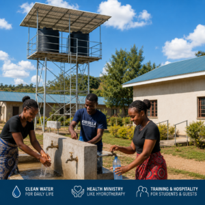 Water system for a growing mission